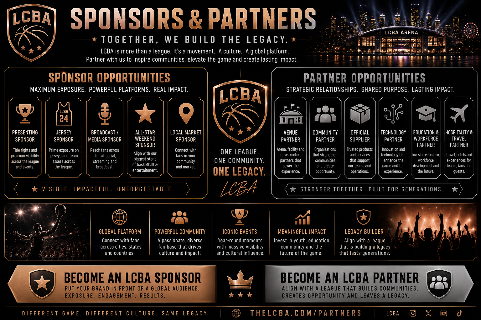 LCBA Sponsors and Partners